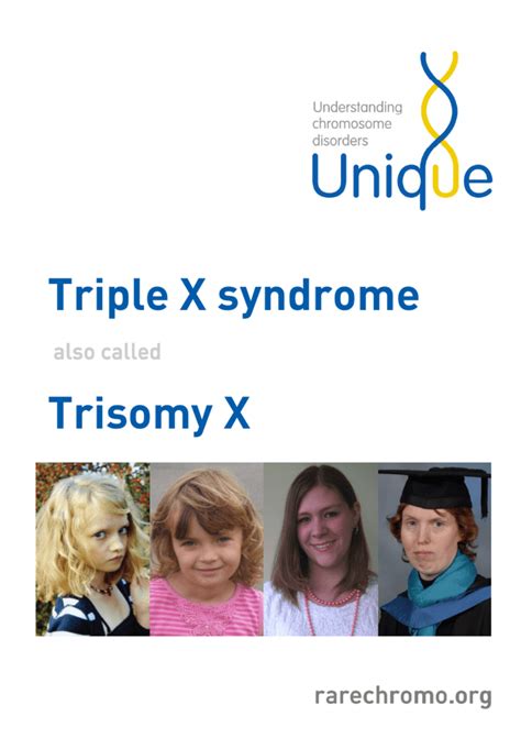 can triple x syndrome be passed down